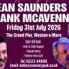An evening with Dean Saunders & Frank McAvennie